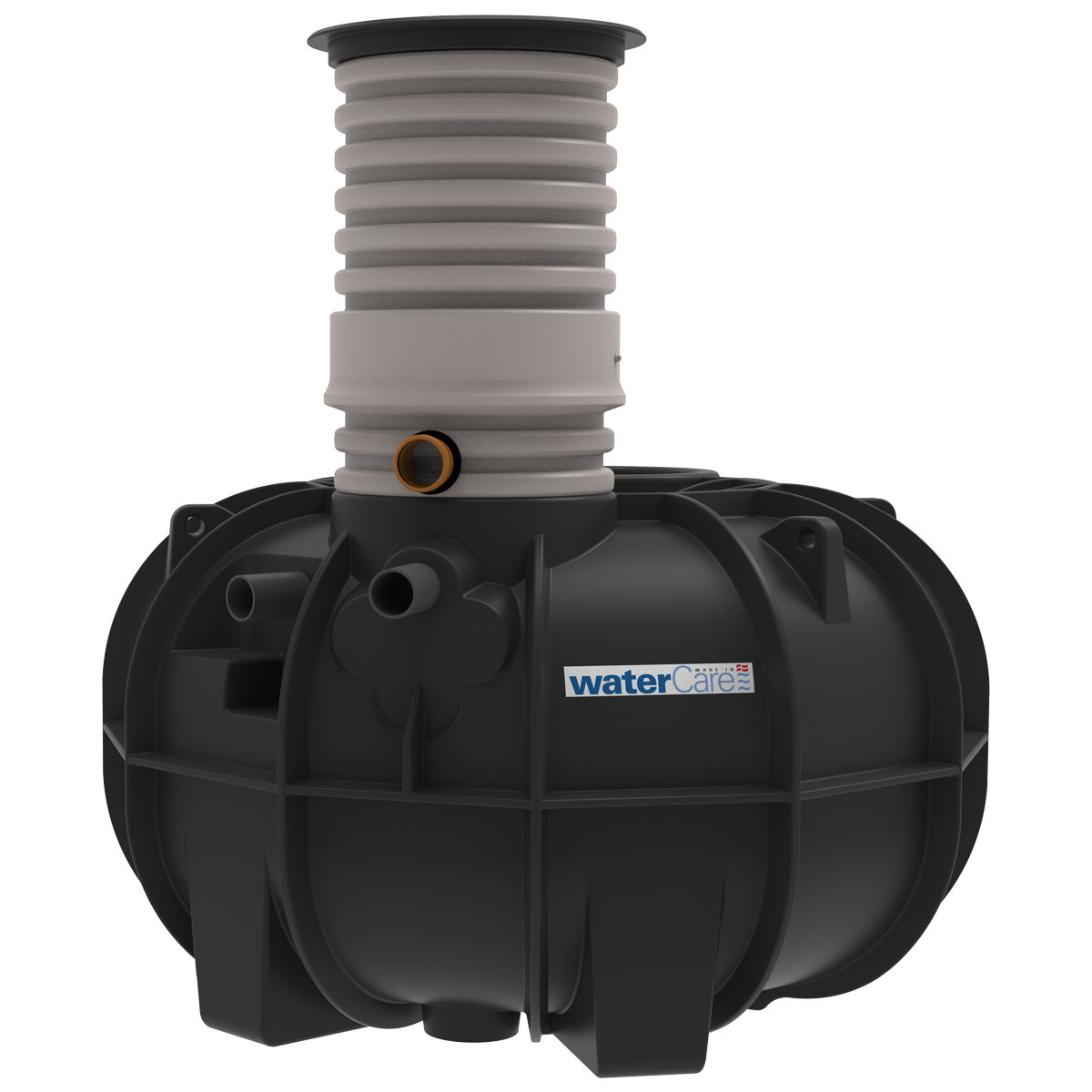 Regnvandsanlæg til hus og have med intern filter i tanken, 3300 liter