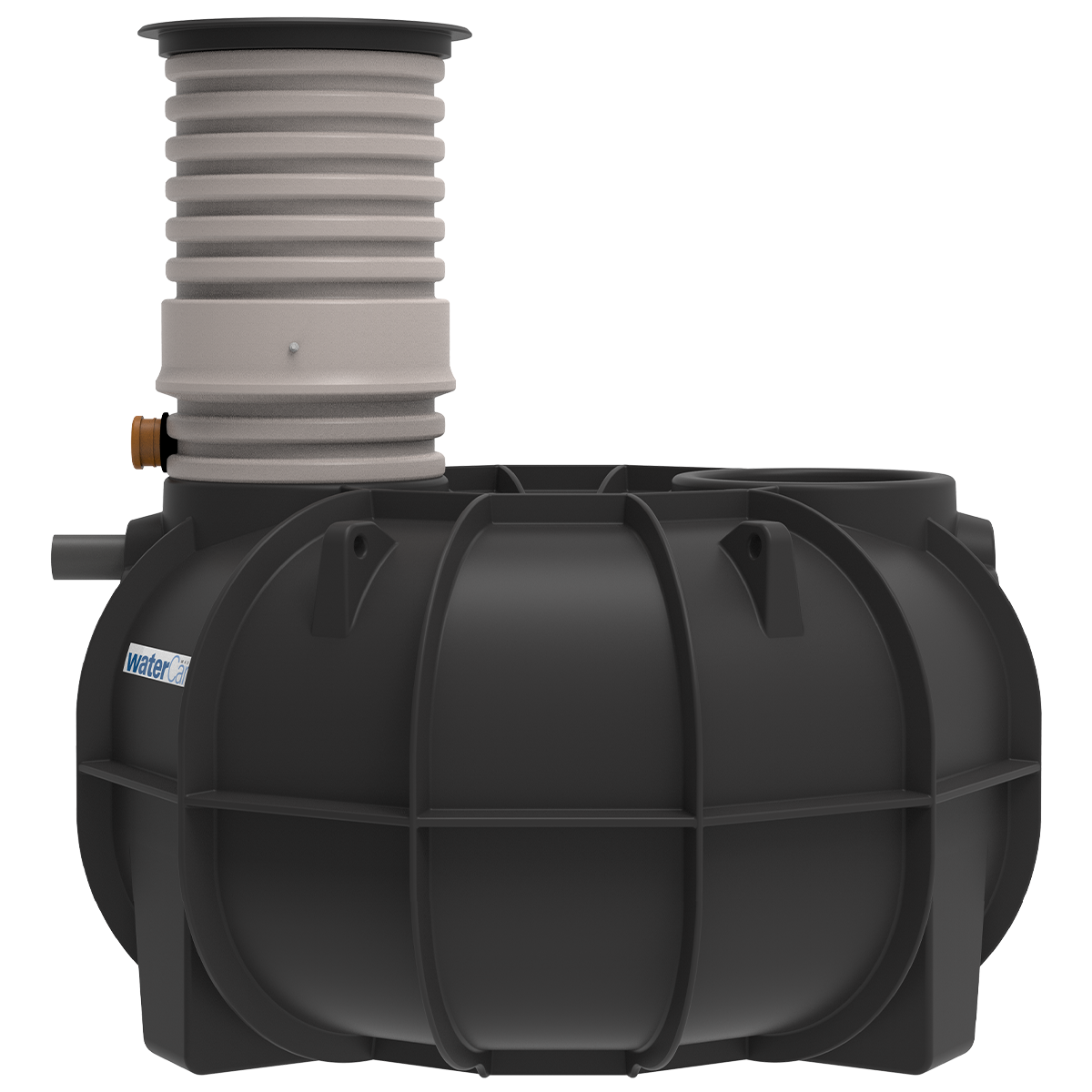 Regnvandsanlæg til hus og have med intern filter i tanken, 3300 liter