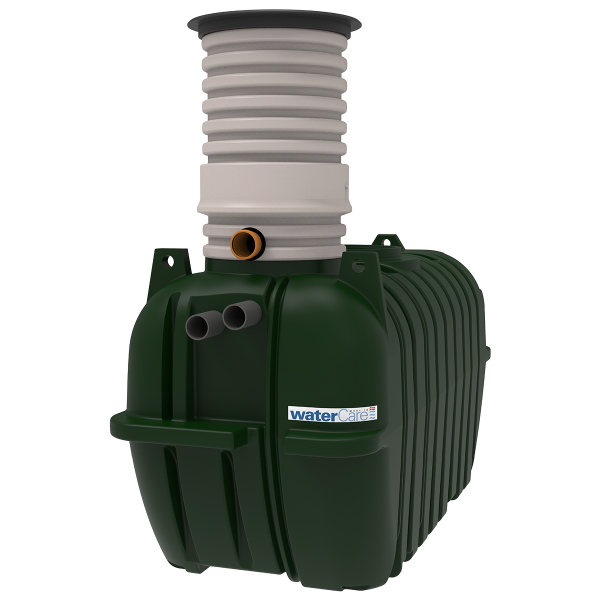 Regnvandsanlæg til hus og have med intern filter i tanken, 4300 liter