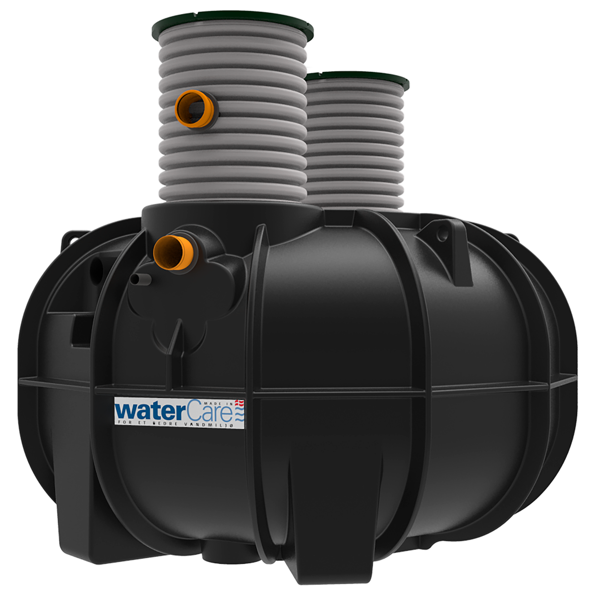 Regnvandsanlæg til have, 3300 liter