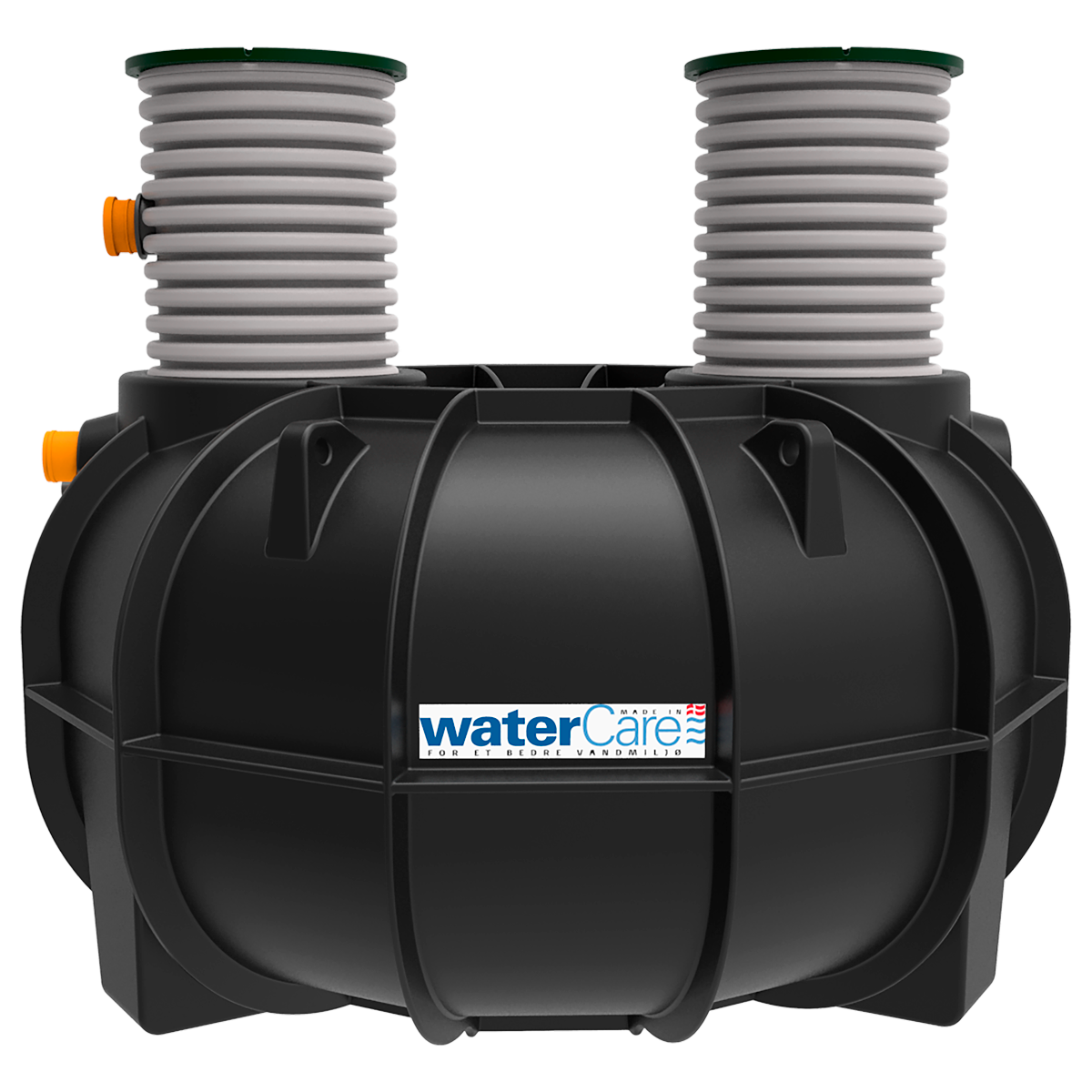 Regnvandsanlæg til have, 3300 liter