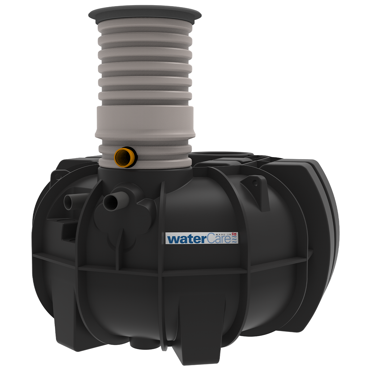 Regnvandsanlæg til hus og have med intern filter i tanken, 5000 liter